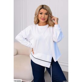 Фотография Женский кофточка двунитка большого размера р.46-48;50-52;54-56;58-60 (3цв) "VLADA" купить недорого от прямого поставщика