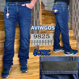 Фотография Джинсы мужские 9825 blue р.32-40 "God Baron" недорого оптом от прямого поставщика