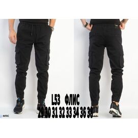 Джинси чоловічі L53 black р.29-38 "God Baron" недорого оптом від прямого постачальника