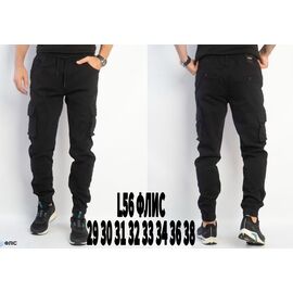 Джинси чоловічі L56 black р.29-38 "God Baron" недорого оптом від прямого постачальника