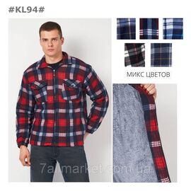 Сорочка чоловіча на хутрі розмір 48-56 (мікс кв) "NICOLAS" недорого від прямого постачальника