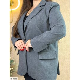 Жіноче кашемірове пальто БАТАЛ р.46-48;50-52;54-56;58-60 (3кол.) "VLADA" купити недорого від прямого постачальника