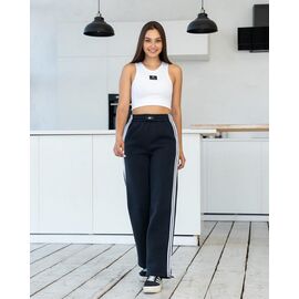 Фотография Штаны спортивные женские тёплые БЗ79 d.grey р.S-XL "AZNA" недорого оптом от прямого поставщика