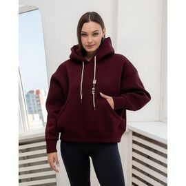 Фотография Батник женский тёплый КЗ98 wine р.S-XL "AZNA" недорого оптом от прямого поставщика