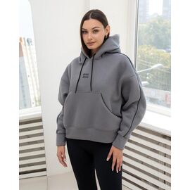 Фотография Батник женский тёплый КЗ99 d.grey р.S-XL "AZNA" недорого оптом от прямого поставщика