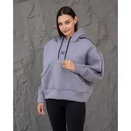 Батник жіночий теплий КЗ99 l.grey р.S-XL "AZNA" недорого оптом від прямого постачальника