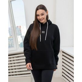 Батник жіночий теплий КЗ02 black р.S-XL "AZNA" недорого оптом від прямого постачальника