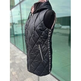 Жилетка жіноча K159 black р.50-60 "Kirgiz" недорого оптом від прямого постачальника