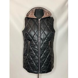 Жилетка жіноча K163 black р.50-60 "Kirgiz" недорого оптом від прямого постачальника