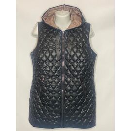 Жилетка жіноча K164 black р.50-60 "Kirgiz" недорого оптом від прямого постачальника