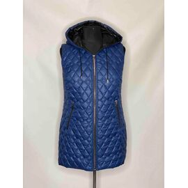 Фотография Жилетка женская K166 blue р.50-60 "Kirgiz" недорого оптом от прямого поставщика