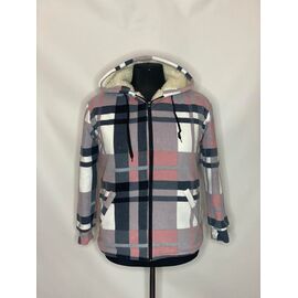 Фотография Кофта женская тёплая K172 grey р.52-58 "Kirgiz" недорого оптом от прямого поставщика