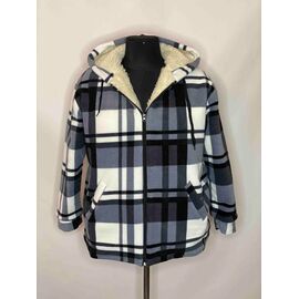 Фотография Кофта женская тёплая K174 grey р.52-58 "Kirgiz" недорого оптом от прямого поставщика