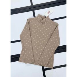 Фотография Гольф детский на девочку 584 beige р.128-152 "Kosmy" недорого оптом от прямого поставщика