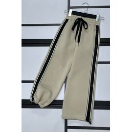 Штани дитячі спортивні зимові на дівчинку K213 beige р.122-152 "Kosmy" недорого оптом від прямого постачальника