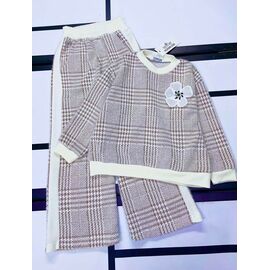 Костюм дитячий на дівчинку 544 beige р.128-152 "Kosmy" недорого оптом від прямого постачальника