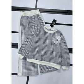 Костюм дитячий на дівчинку 544 grey р.128-152 "Kosmy" недорого оптом від прямого постачальника