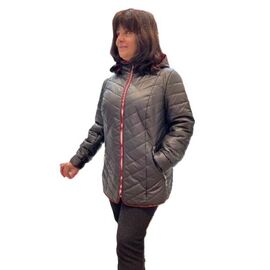 Фотография Куртка женская демисезонная 882 black р.52-58 "LIArt" недорого оптом от прямого поставщика