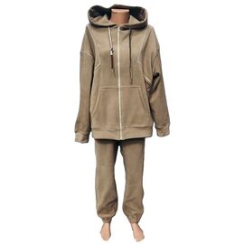 Фотография Костюм спортивный женский тёплый 969 beige р.50-56 "LIArt" недорого оптом от прямого поставщика