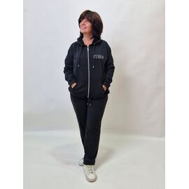 Костюм спортивний жіночий 816 black р.52-58 "LIArt" недорого оптом від прямого постачальника