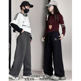 Фотография Штаны детские спортивные зимние унисекс 276 grey р.25-30 "Farbique" недорого оптом от прямого поставщика