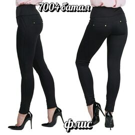 Лосини жіночі теплі 7004 black р.50-56 "VICTORY" недорого оптом від прямого постачальника