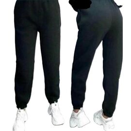 Фотография Штаны спортивные женские тёплые 80023 black р.50-56 "VICTORY" недорого оптом от прямого поставщика