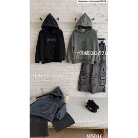 Батник дитячий теплий на хлопчика 5016 d.grey р.130-170 "Major" недорого оптом від прямого постачальника