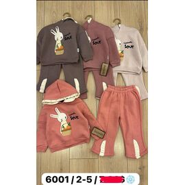 Костюм дитячий спортивний теплий на дівчинку 6001 camel р.2-5 "Major" недорого оптом від прямого постачальника