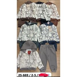 Фотография Костюм детский спортивный тёплый на мальчика 25669 d.grey р.2-5 "Major" недорого оптом от прямого поставщика