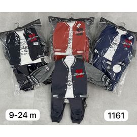 Костюм дитячий спортивний теплий на хлопчика 1161 red р.0.9-2 "Major" недорого оптом від прямого постачальника