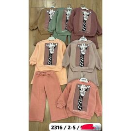 Фотография Костюм детский спортивный тёплый на девочку 2316 khaki р.2-4 "Major" недорого оптом от прямого поставщика