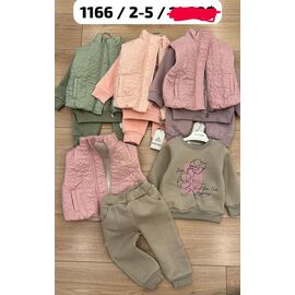 Фотография Костюм детский спортивный тёплый на девочку 1166 pink р.2-5 "Major" недорого оптом от прямого поставщика