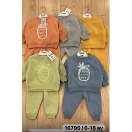 Костюм дитячий спортивний теплий на хлопчика 16795 yellow р.0.6-1.5 "Major" недорого оптом від прямого постачальника