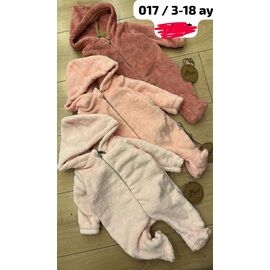 Фотография Комбинезон детский тёплый на девочку 017 brown р.0.3-1.5 "Major" недорого оптом от прямого поставщика