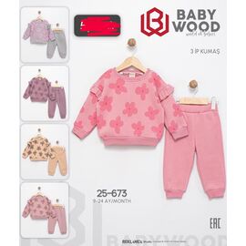 Фотография Костюм детский спортивный тёплый на девочку 25673 peach р.0.9-2 "Major" недорого оптом от прямого поставщика