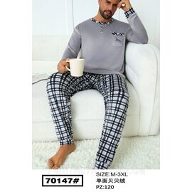 Піжама чоловіча з довгим рукавом розміри M-3XL "FLOWER" недорого від прямого постачальника