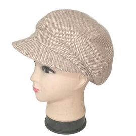 Кепка жіноча утеплена MB322 beige р.56-62 "Mabi" недорого оптом від прямого постачальника