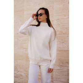 Фотография Свитер женский 2615 white р.one size "Little Secret" недорого оптом от прямого поставщика