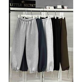 Фотография Штаны спортивные женские тёплые 501 black р.S-L "Little Secret" недорого оптом от прямого поставщика