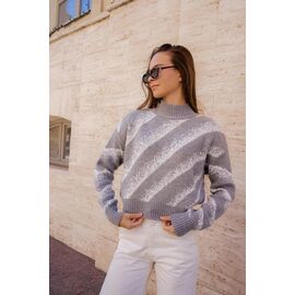 Светр жіночий 75120 grey р.one size "Little Secret" недорого оптом від прямого постачальника