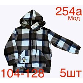 Сорочка дитяча тепла на дівчинку ND167-254A khaki р.104-128 "EMRE" недорого оптом від прямого постачальника