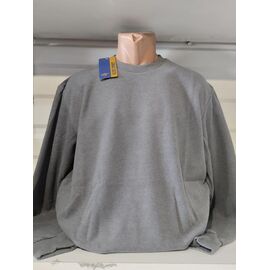 Фотография Свитер мужской 1372 grey р.3XL-7XL "RING" недорого оптом от прямого поставщика