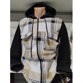 Фотография Рубашка мужская тёплая 1378 beige р.S-2XL "RING" недорого оптом от прямого поставщика