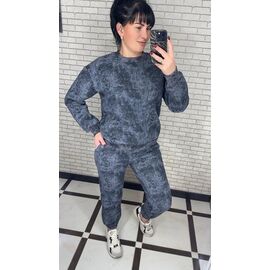 Костюм спортивний жіночий 085 d.grey р.42-50 "VALENTINA" недорого оптом від прямого постачальника