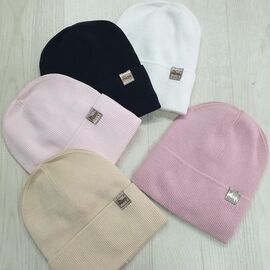 Фотография Шапка детская зимняя на девочку CN1449 mix р.48-52 "SELFI" недорого оптом от прямого поставщика