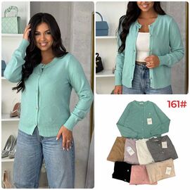 Фотография Куртка женская демисезонная 161 mix р.48-52 "Katty" недорого оптом от прямого поставщика