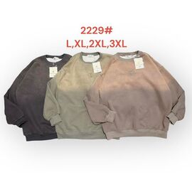 Светр жіночий 2229 d.grey р.L-3XL "Katty" недорого оптом від прямого постачальника