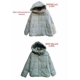 Фотография Куртка женская зимняя 8157 mint р.S-2XL "Katty" недорого оптом от прямого поставщика