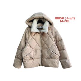Куртка жіноча зимова 8815 beige р.M-2XL "Katty" недорого оптом від прямого постачальника
